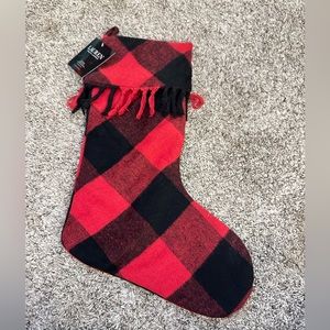 Lauren Ralph Lauren buffalo plaid Christmas stocking